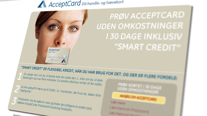 AcceptCard Microsite