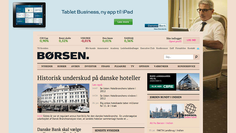 Danske Bank – Børsen takeover